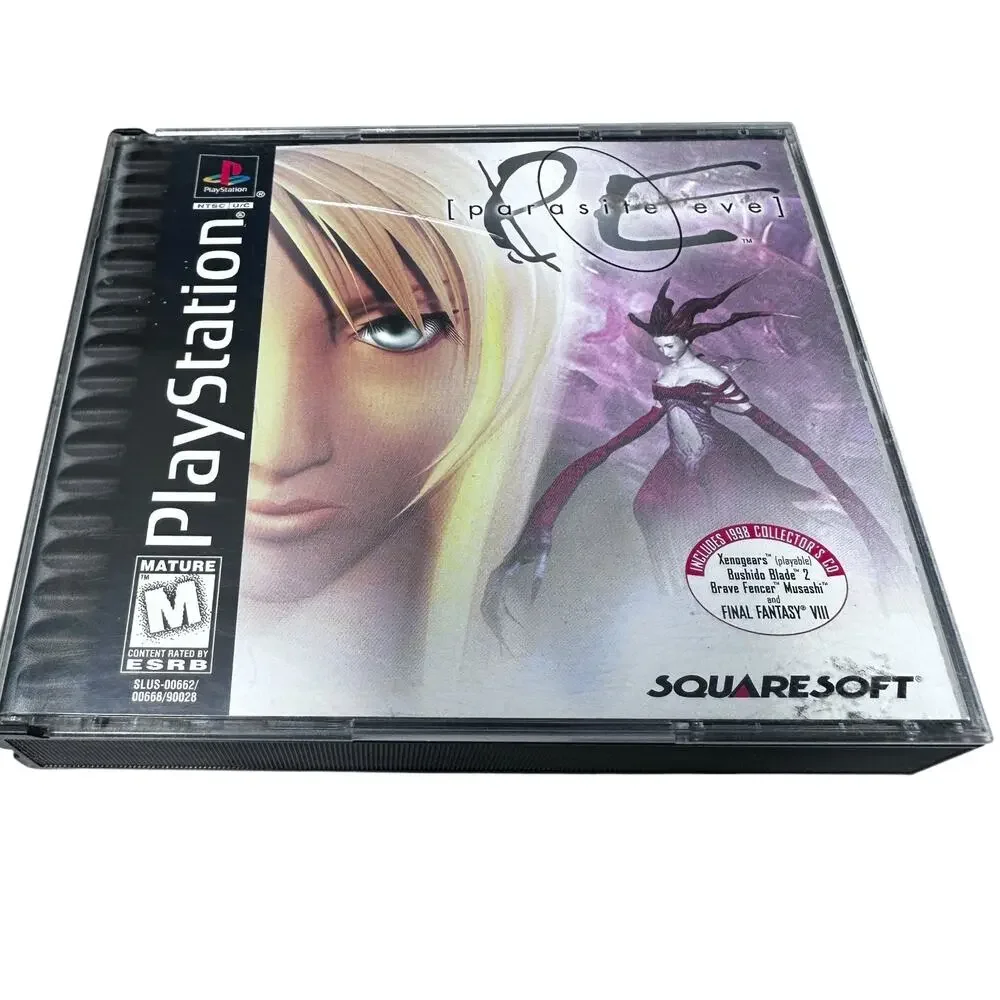 Parasite Eve (PlayStation 1, 1998) With Manual | All Discs Included